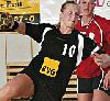 Yvonne Marticke setzt zum Wurf an - SV Berliner VG 49  (Spiel gegen Wismar)