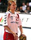 Anna Galinskaja beim Siebenmeter - PSV Rostock  (Saison 2005/06)