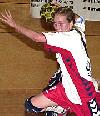 Bettina Gabbert hat sich am Kreis durchgesetzt - HSC 2000 Magdeburg  (Saison 2005/06)