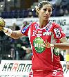Gabriela Rotis-Nagy beim Siebenmeter - Hypo Niederösterreich  (Saison 2005/06, Super-League-Spiel gegen Leipzig)