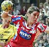 Simona Spiridon zieht ab - Hypo Niederösterreich  (Saison 2005/06, Super-League-Spiel gegen Leipzig)