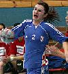 Miranda Tatari setzt sich im Zweikampf durch - Kroatien  (Vier-Länder-Turnier April 2006 in Riesa)