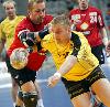 Steffen Ahrens (SG Kronau/stringen) setzt sich im Spiel gegen den TuS N-Lbbecke durch (3.6.2006) - Endstand 36:25