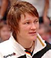 Heike Schmidt - Deutschland - im letzten Vorbereitungsspiel der DHB-Auswahl vor der EM in Schweden am 2. Dezember 2006 in Elsenfeld gegen  Spanien