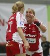 Petra Popluharova (li) und Maja Sommerlund hatten leichtes Spiel