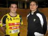 Neuzugang Kresimir Marakovic mit Trainer Thomas Lintner
