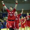 Kamil Syprzak, Polen
Jubel ber den Sieg gegen Schweden
EURO2014 Hauptrunden Gr. 1
POL-SWE