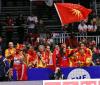 Mazedonischer Fanblock am letzten Hauptrundenspieltag in Herning
EURO2014 Hauptrunde Gr.1
MKD-ESP