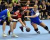 EM-Qualifikation Schweiz - Slowenien: Flavia Kashani im Kampf um den Ball gegen Ana Petrinja
