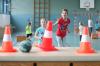 Treffer, versenkt! Grundschulkinder beim HBF-Schultag der HSG Hannover-Badenstedt. 