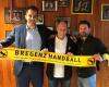 Sportvorstand Gregor Günther, Markus Burger, Geschäftsführer Sport Björn Tyrner - Bregenz Handball