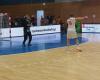 Sieben-Meter-Werfen, 7m, Spiel um Platz 5, Sparkassen-Handballcup 2022, HC Erlangen, VfL Gummersbach