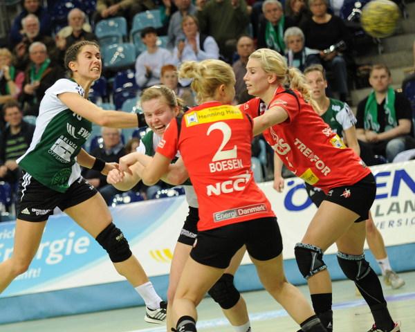 Sabrina Neuendorf zog mit dem VfL Oldenburg in das Halbfinale des EHF-Pokals ein