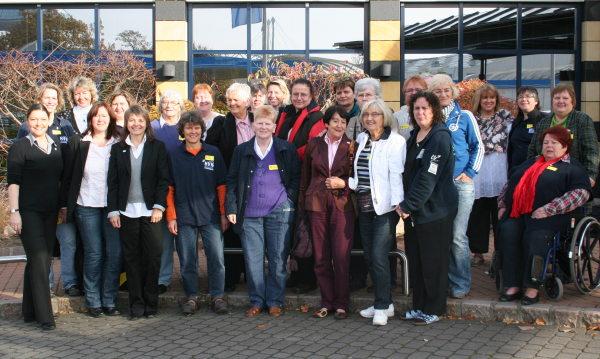 Gruppenfoto Frauenkommission des DHB 2011 in Hannover