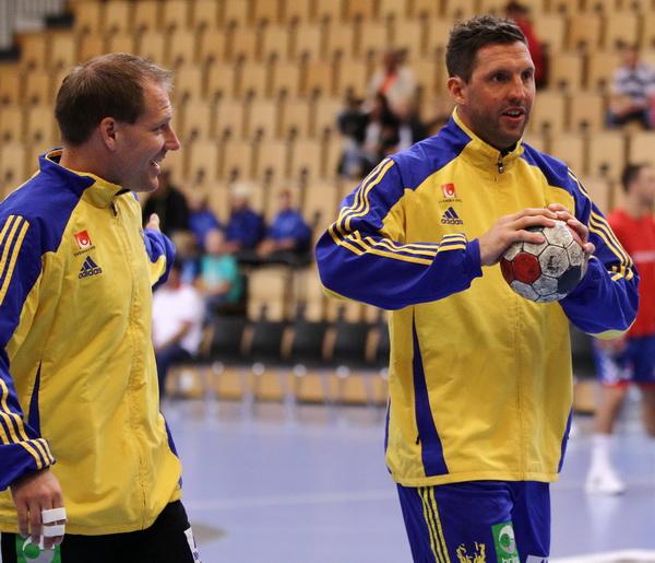 Flensburger Duo bei Schweden: Tobias Karlsson und Mattias Andersson