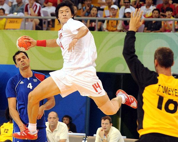 Jianxia Tian - Frankreich gewinnt Vorrundenspiel gegen China - Olympische Spiele 2008 in Peking