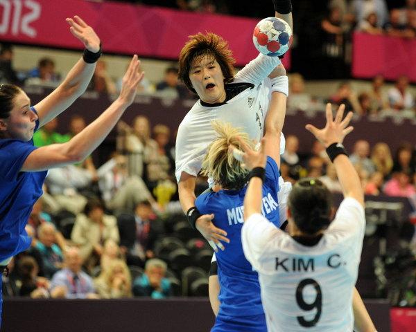 Eun-Hee Ryu, Korea, KOR-RUS, Viertelfinale Olympische Spiele 2012, London 2012