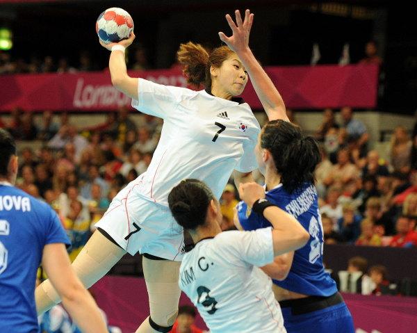 Hanna Gwon, Korea, KOR-RUS, Viertelfinale Olympische Spiele 2012, London 2012