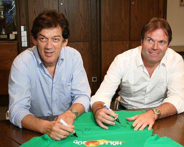 Velimir Petkovic und Gerd Hofele, hier ein Foto von 2012