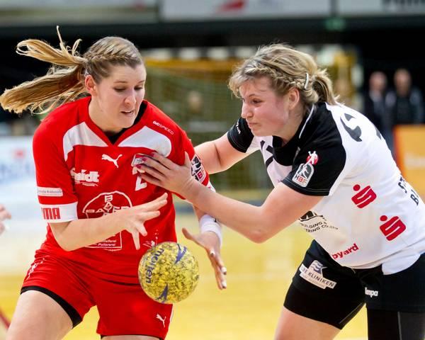 Marlene Zapf - Bayer Leverkusen und Sarah Lamp - Buxtehduer SV