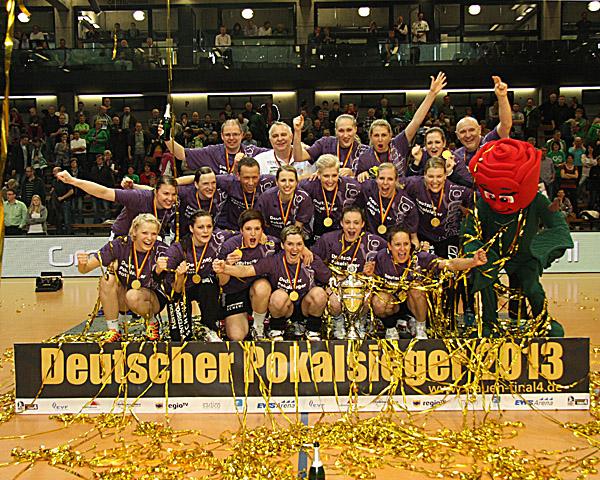 Titelverteidiger ist der Thüringer HC