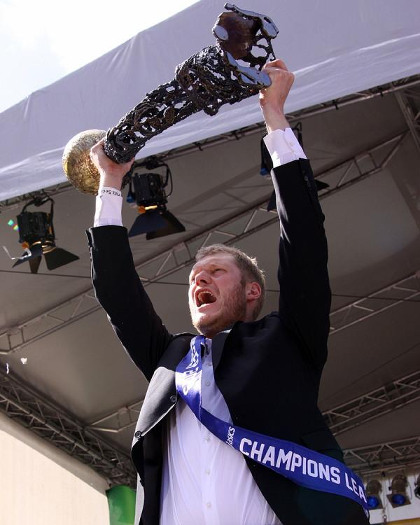 Johannes Bitter, HSV-Feier, Rathausbalkon Hamburg, CL-Sieg, Champions League