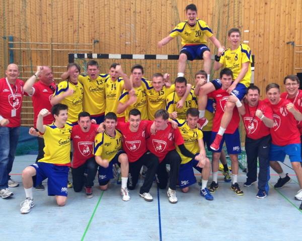 Die Gastgeber: Das U19-Team der HSG Konstanz