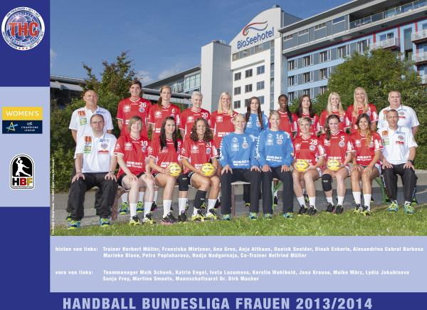 Das Mannschaftsfoto des Thüringer HC für die Spielzeit 2013714