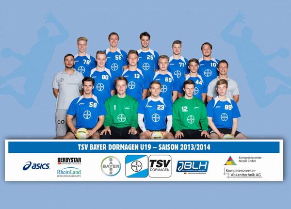 Bayer Dormagen U19 - Teamfoto