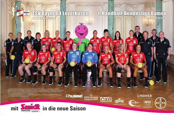 Teamfoto, Bayer Leverkusen 2013/14