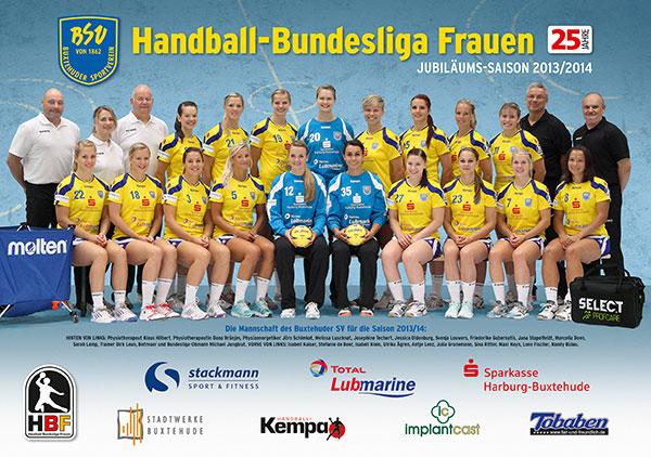 Teamfoto Buxtehuder SV 2013/14