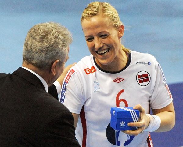 Heidi Loke kam auf ungewohnter Position zum Einsatz und wurde zur Spielerin der Partie gewählt