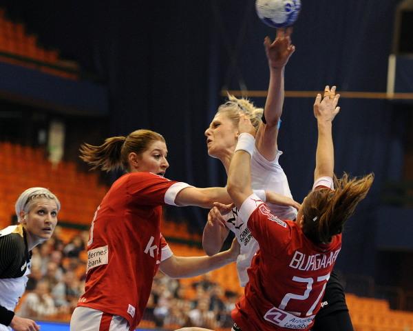 Susann Müller und die DHB-Frauen wurden heute von Dänemark gestoppt