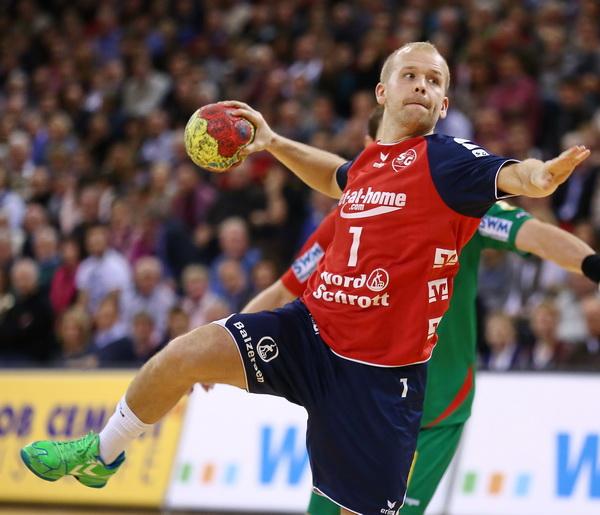 Anders Eggert vor zwei Tagen im Spiel gegen Flensburg