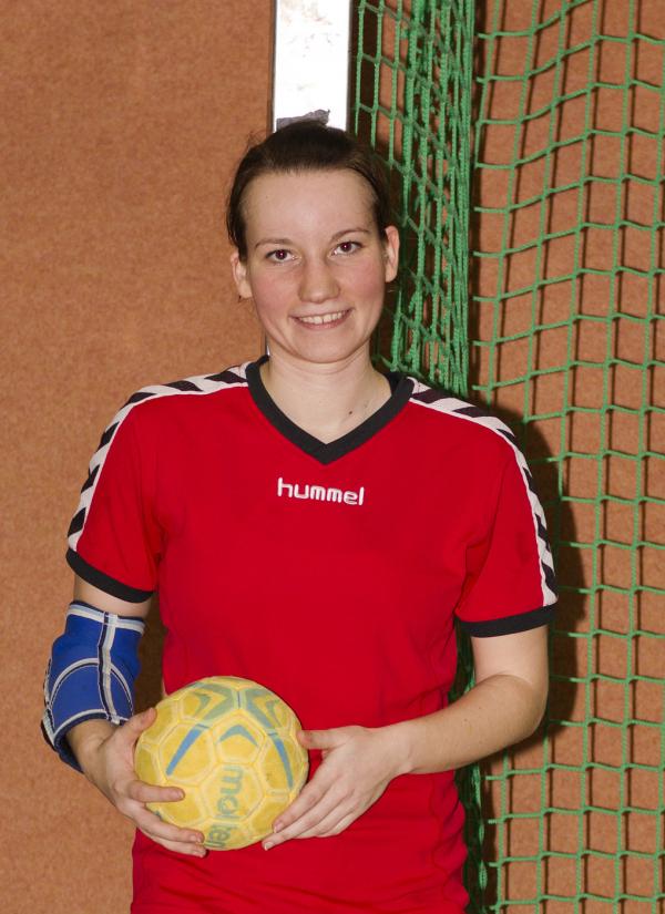 Petra Skafar gehört zum Erfolgsteam der Handballerinnen von Fortuna Düsseldorf
