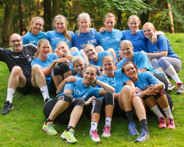 Der VfL Oldenburg beim Trainingsauftakt. 