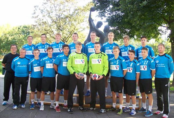 Teamfoto: ThSV Eisenach U19 2014/15
