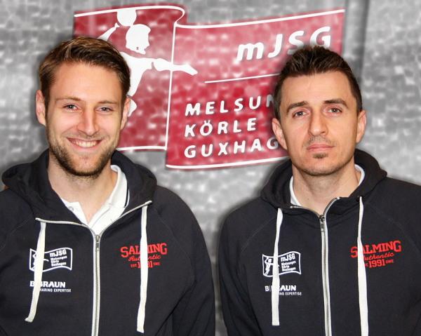 Philip Julius und Sead Kurtagic, MT Melsungen A-Jugend