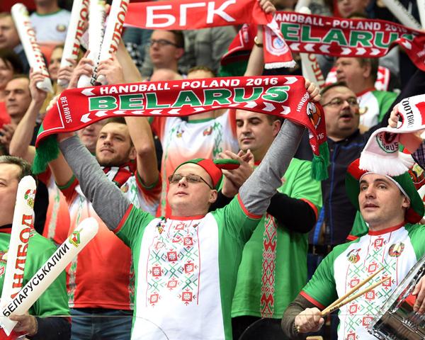 Nur wenig Grund zum Jubeln gab es gestern für die weißrussischen Fans