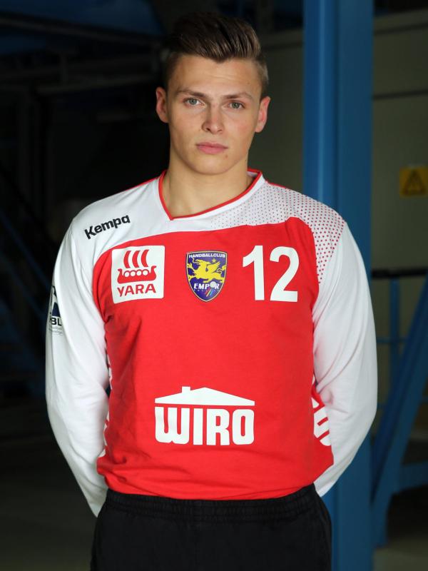 Tobias Malitz, HC Empor Rostock Saison 2016/17
