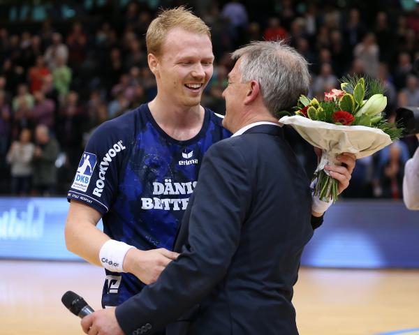 Anders Zachariassen mit Dierk Schmäschke 