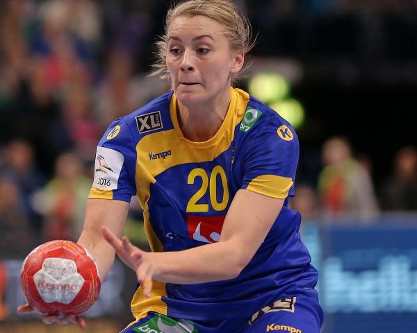 Isabelle Gullden gewann mit Schweden deutlich gegen Mazedonien.