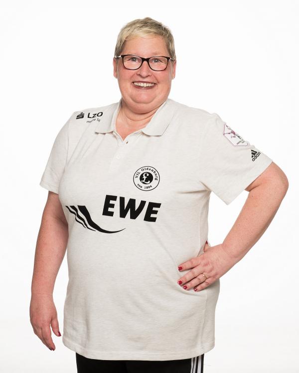 Teammanagerin Astrid Huntemann - VfL Oldenburg 2017/18