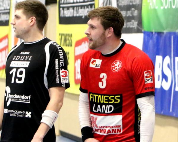 In der neuen Saison Mannschaftskameraden: Kevin Klages und Sebastian Czok (rechts), hier beim Derby in Braunschweig.