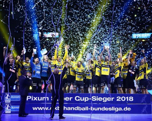 Die Rhein-Neckar Löwen holten sich den ersten Titel der neuen Saison