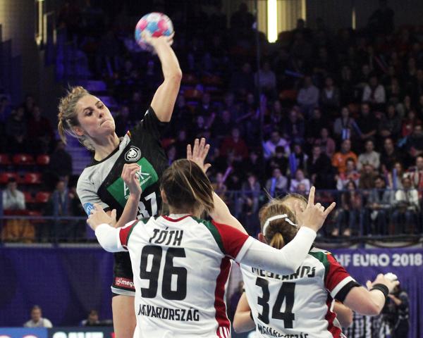 EHF Euro 2018, Europameisterschaft Frauen, HUN-GER: Alicia Stolle /GER