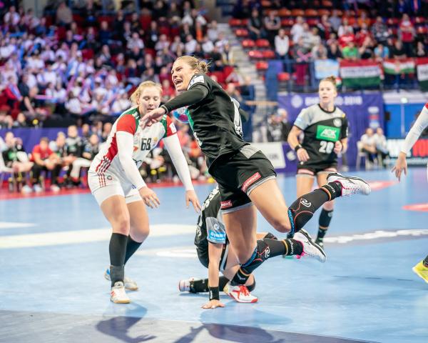 EHF Euro 2018, Europameisterschaft Frauen, HUN-GER: Julia Behnke /GER