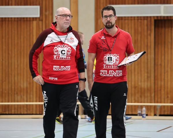 Co-Trainer Hans Peter Müller und Trainer Stefan Neff