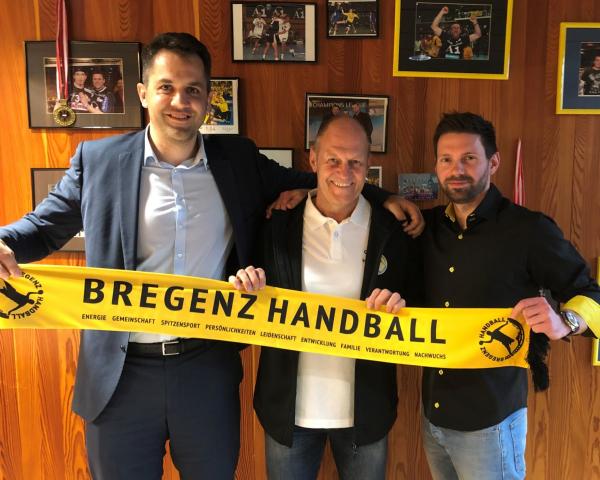 Sportvorstand Gregor Günther, Markus Burger, Geschäftsführer Sport Björn Tyrner