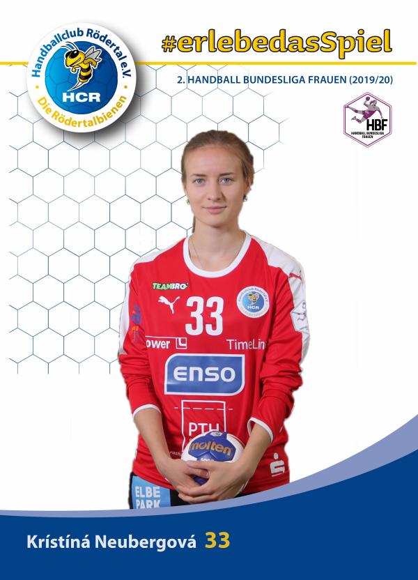 Kristina Neubergova - HC Rödertal 2019/20